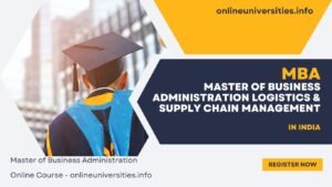 MBA In Logistics & Supply Chain Management